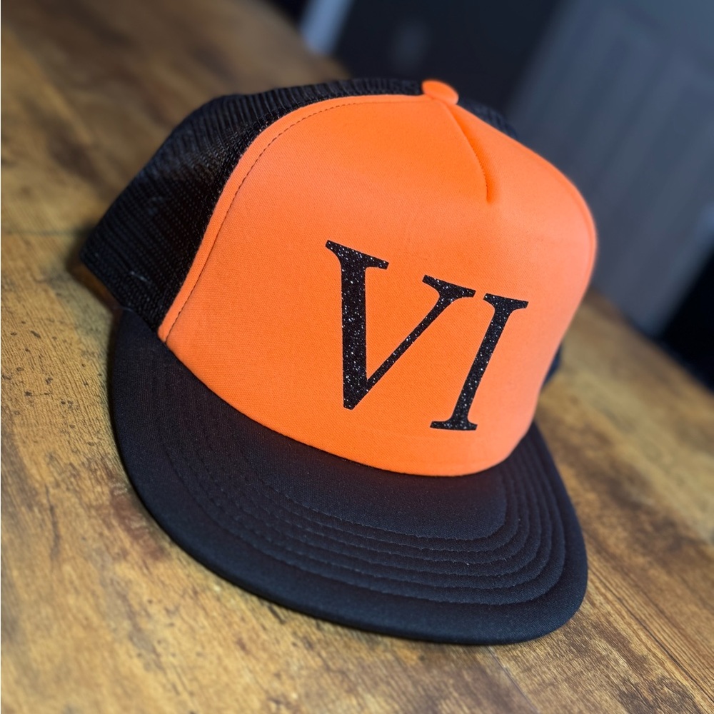 Lil Wayne Tha Carter XI custom glitter trucker hat